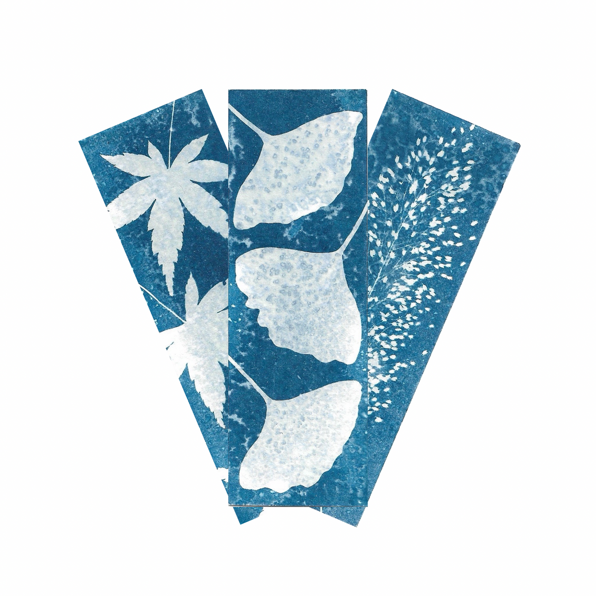 Handmade Cyanotype Bookmark